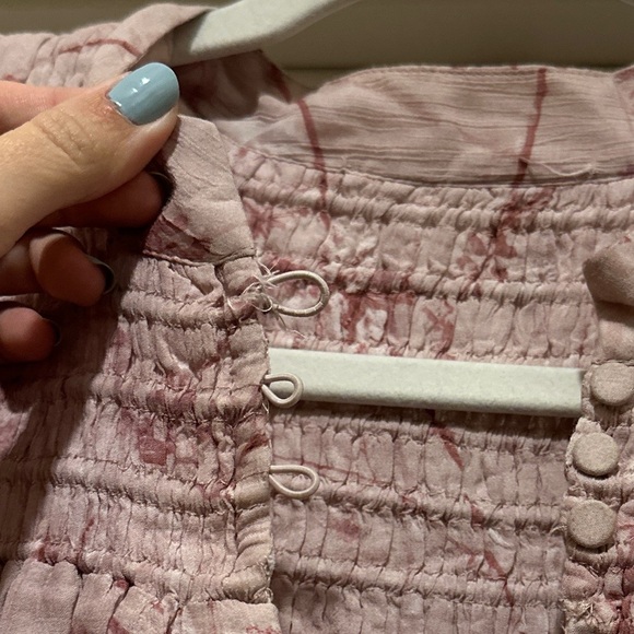 ALLSAINTS Isobella Freya Dress in Mink Pink - Picture 9 of 11